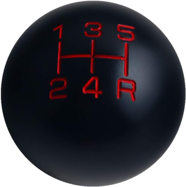 Sphere Shift Knob 5 Speed Velocity Short Throw Shifter 200 Gram Weighted Aluminum M12x1.25 M10x1.5 M10x1.25 M8x1.25 Black