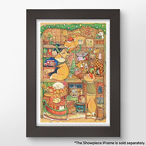 Pintoo 600 Piece Cotton Lion Jigsaw Puzzle For Adults - Plastic Pieces, No Dust, Easy Storage & Framing