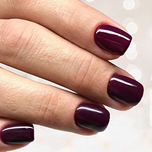 IN.HYPE Gel Polish - UV/LED Cured. Black Red. BLACKBERRY #28