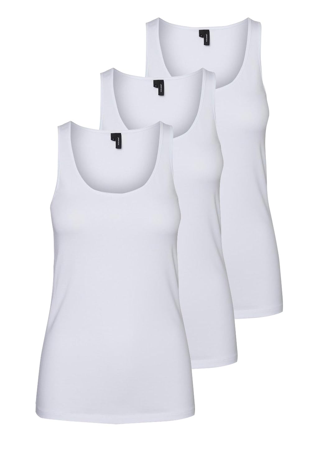 Vero Moda Women's Vmmaxi My Soft Long Tank Top Noos Tank Top, XL
