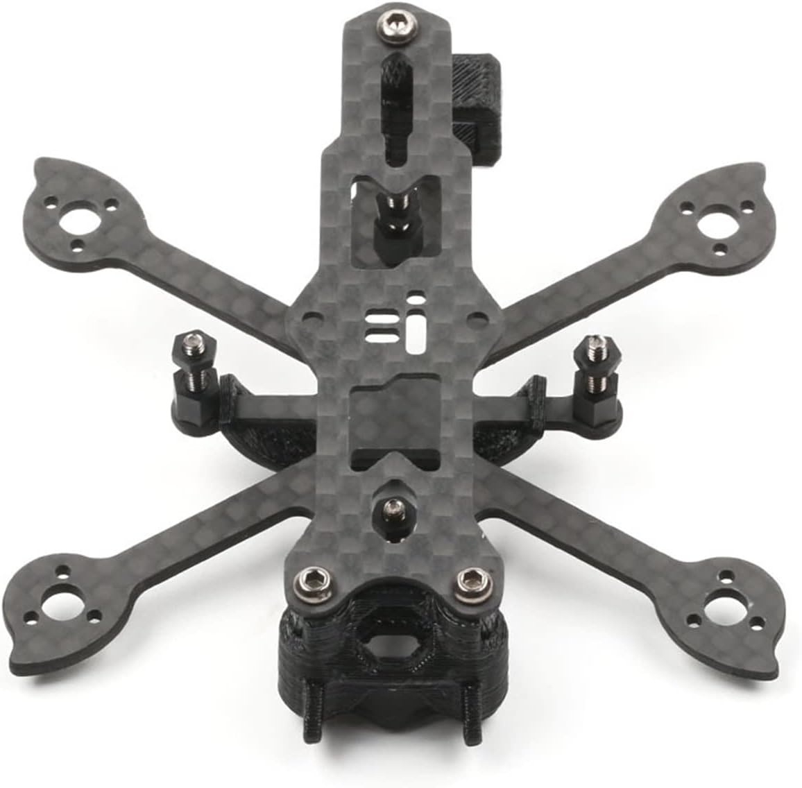 63mm 73mm Carbon Fiber 1S Nano FPV Drone Frame Kit RC FPV Racing Freestyle Micro Drones DIY Parts Drone Accessories Kit(73mm)