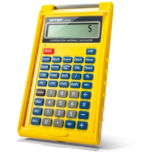 Victor C5000 Construction Materials Calculator with Protective Case