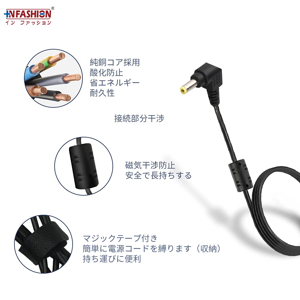 電源ユニット TOSHIBA 90W MODEL:PA3716U-1ACA New Toshiba 90W 19V AC Adapter PA3716U-1ACA - Exact Part