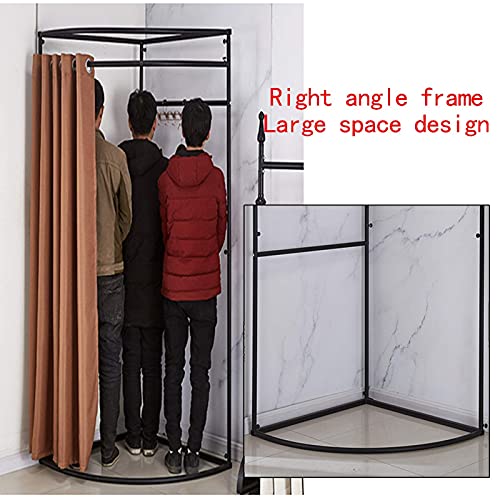 Sala de montagem de loja de roupas, barraca de privacidade de vestiário, vestiário móvel, rack de ex