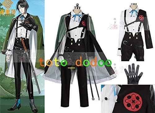 Amazon Co Jp 刀剣乱舞 新刀剣男士 打刀 松井江 コスプレ衣装 全セット 靴 ウィッグ追加可 ホビー