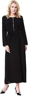 cutemom Muslim Women Dress Long Sleeve fashion retro Solid color Saori woven belt Kaftan Dresses Traditional Women Abaya Dubai Islamic Robe Clothes