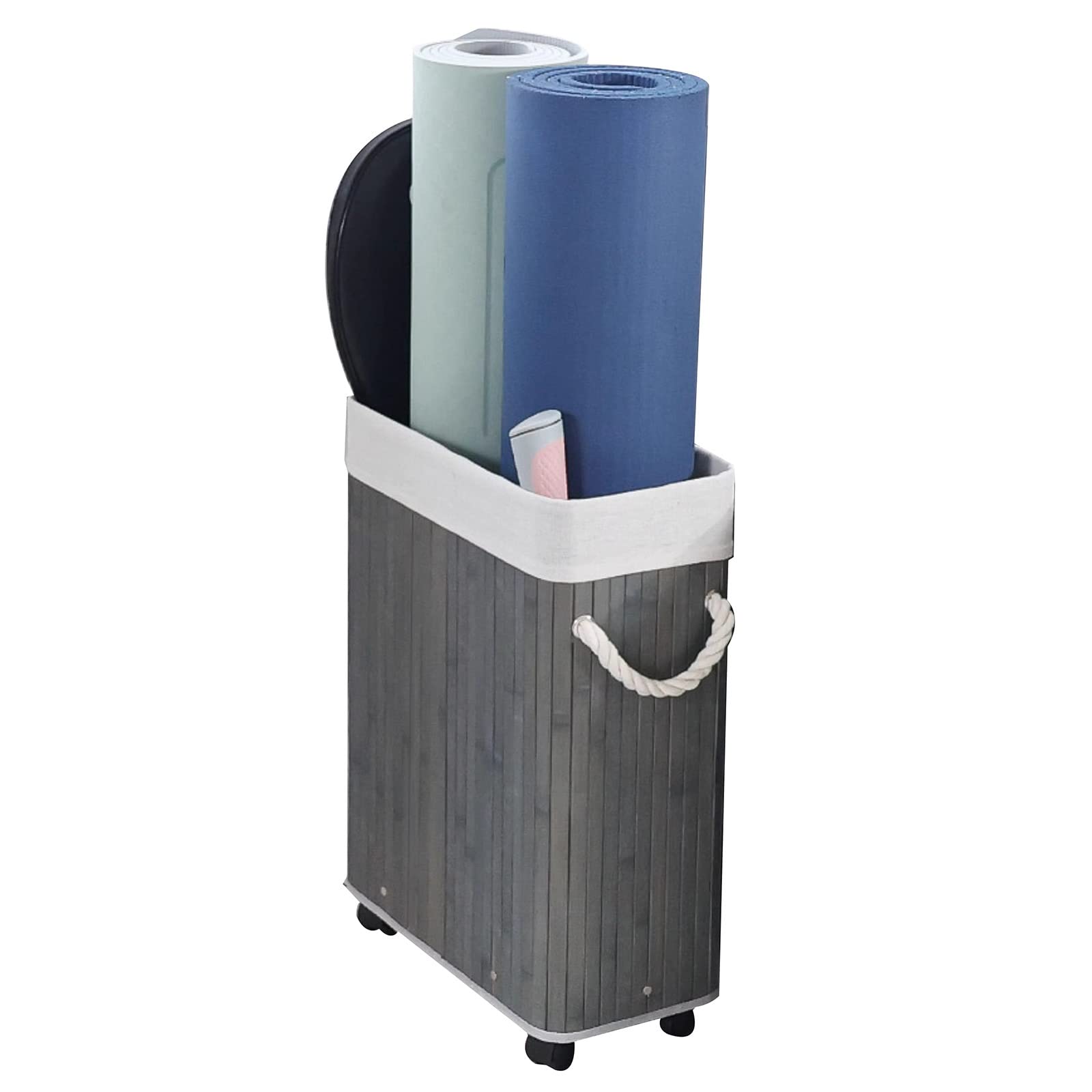 Support de rangement pour tapis de yoga compact afin d'éviter le désordre