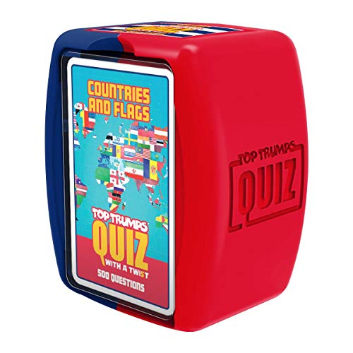 Top Trumps Juego de Preguntas de países y Banderas, 500 Preguntas...