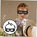 SOIMISS 8Pcs Cosplay Eye Masks for Halloween Party Unique Masquerade Masks for Men Fashionable Dress Up Accessories for Festivals and Costume Events