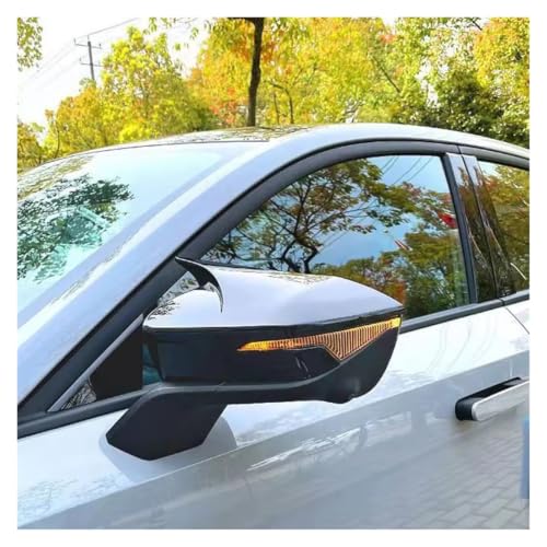 Cache rétroviseur pour Changan Uni-V 2021-2024 coque noir brillant