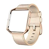 Swees For Fitbit Blaze Bands Leather with Frame Small & Large (5