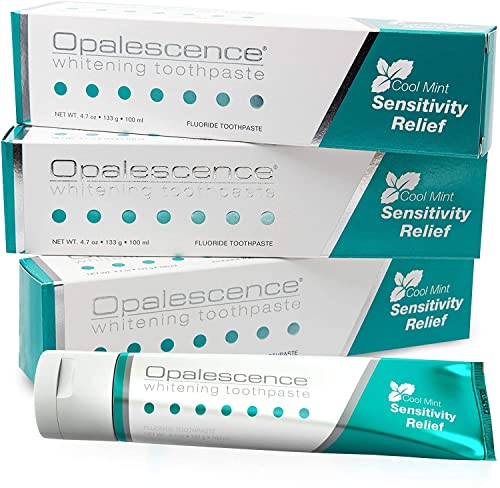 Ultradent Opalescence Sensitive Whitening pasta de dientes Sensitivity Relief Cool Mint 3er paquete de ventajas (3x 133g)