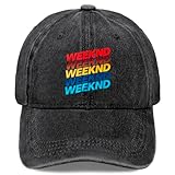 Weeknd Hat for Men Funny Washed Distressed Baseball Caps