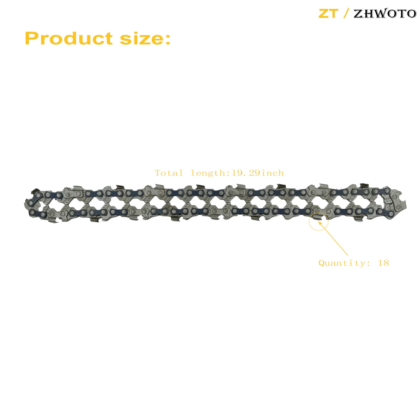 3 cadenas de repuesto de 6 pulgadas para Makita XCU14 - T-05907/cadena de motosierra de 6 pulgadas para KOBALT KMCS 1024A-03