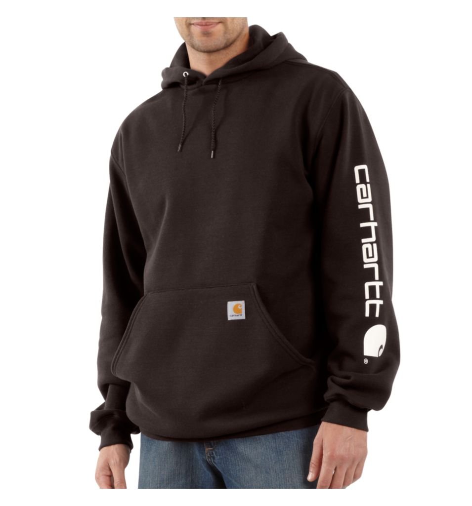 Carhartt Workwear Kapuzenpullover Hoodie Original Fit mit Ärmellogo — view 56