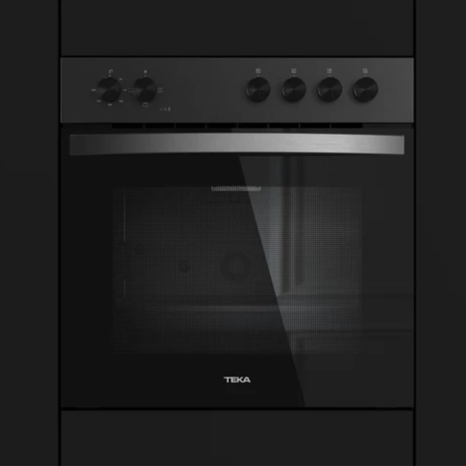 TEKA Horno Convencional Grill Eléctrico, Mandos Mecánicos, 60 cm, 75 l