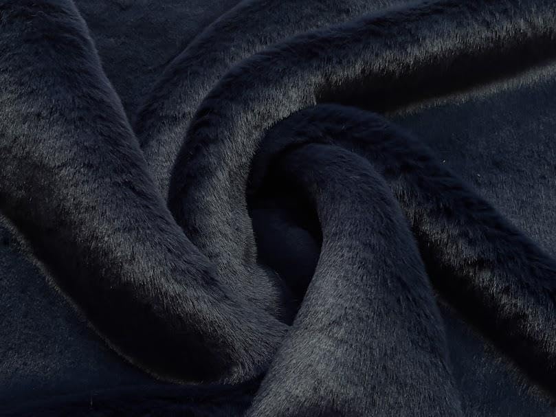 Tissu en fausse fourrure de luxe 1m au mètre pour couture et fausse fourrure blanche