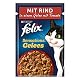 Felix Nassfutter Sensations Gelees Katzenfutter mit Rind