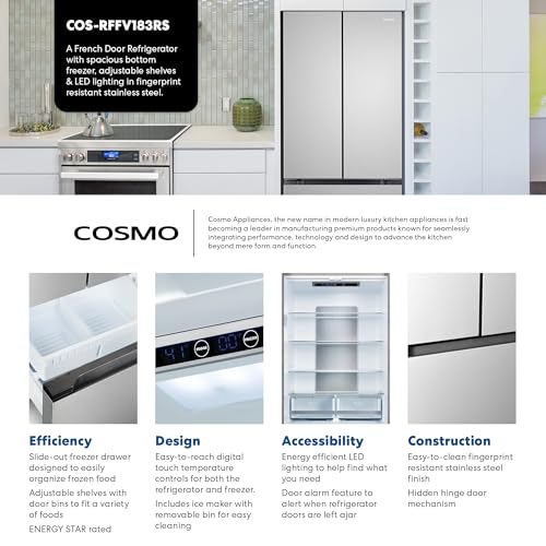 Vista Collection 17.5 Cu. Ft. French Door Refrigerator