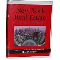 New York Real Estate For Salespersons 5th Edition 1598442562 Book Cover