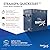 SteamSpa Executive 12 KW QuickStart Acu-Steam Bath Generator Package with Built-in Auto Drain in Oil Rubbed Bronze | Steam Generator Kit with Dual Control Panel Steamheads 240V | SS-EXT1200OB-A
