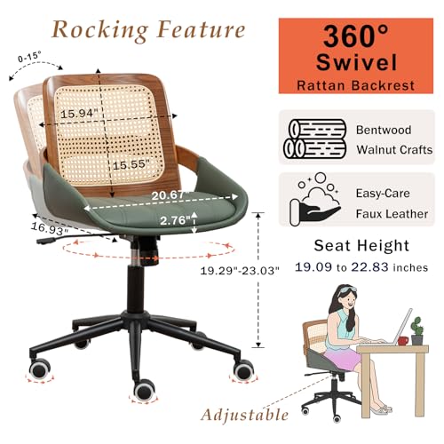 west elm mid century swivel office chair review