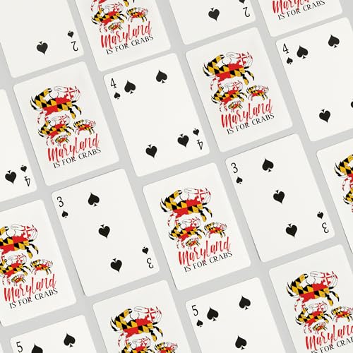 Lantern Press Naipes Poker Maryland, 52 Cartas miniatura 4
