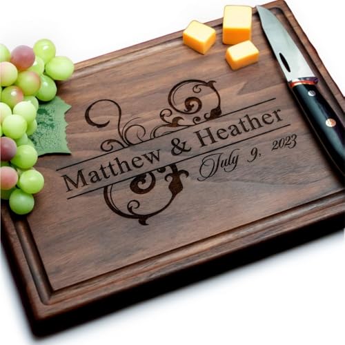 Tabla de Cortar Rectangular de Madera Personalizada 12x9" miniatura 1