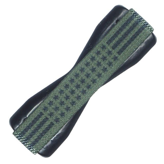 Image of LOVEHANDLE Original Universal Phone Grip - Green Stars & Stripes
