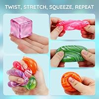 4pcs Mini Stress Cube Slow Rising Squishy Fidget Toys Stress Balls Adults — image 4