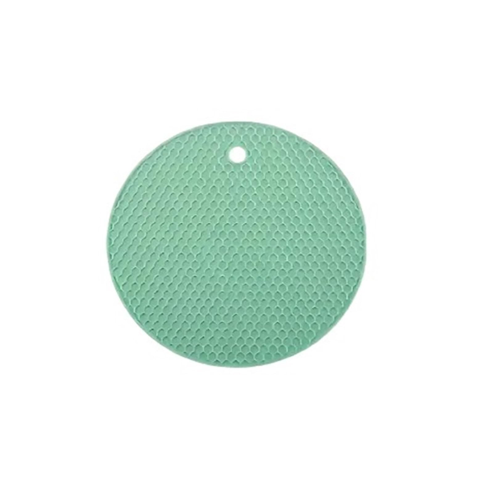 6pcs 17cm Silicone Mat Coaster Heat Resistant Placemat Honeycomb Nonslip Pot Holder Table Round Cup Kitchen Accessories For Kitche