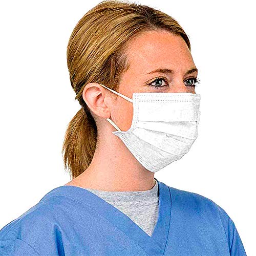 Máscara Descartável Importada MaskMedic Dupla Proteção Qualidade E Confiabilidade Dupla Camada Com C