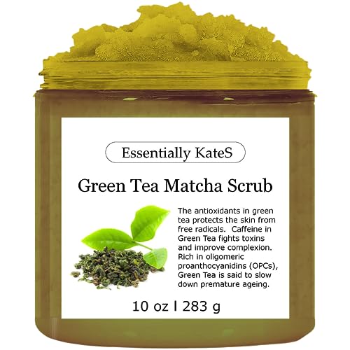 Essentially Kates Green Tea Matcha Body & Foot Scrub 10 Oz - Pack Of 1 #TOP10