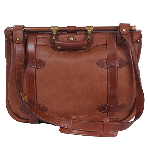 Col. Littleton Full-Grain Leather No.83 Book Bag Briefcase | Made In Usa #TOP5
