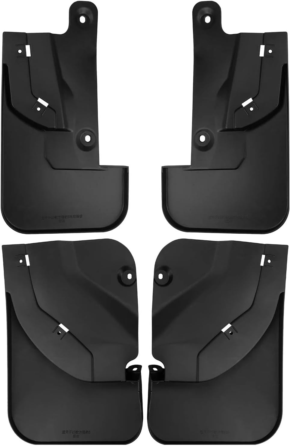 Front Rear Mudguards Mud Fenders Compatible With BYD Leopard 5 2023 2024 2025 4pcs