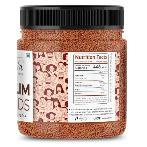 Image of LILA DRY FRUITS Halim Seeds 2 Kgs Garden Cress Aliv Seed for Everyday Use