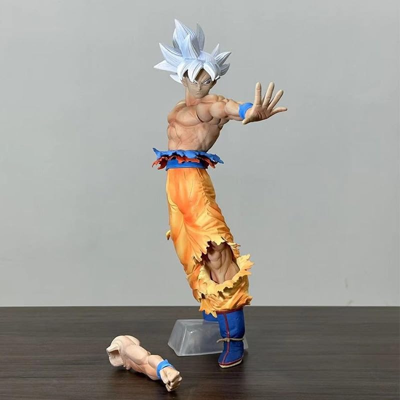 DOLOVEU Anime Goku DB Figures Son Goku Action Figure Replaceable Hands PVC Collection Statue Model Toys Birthday Gifts 12.6 Inch
