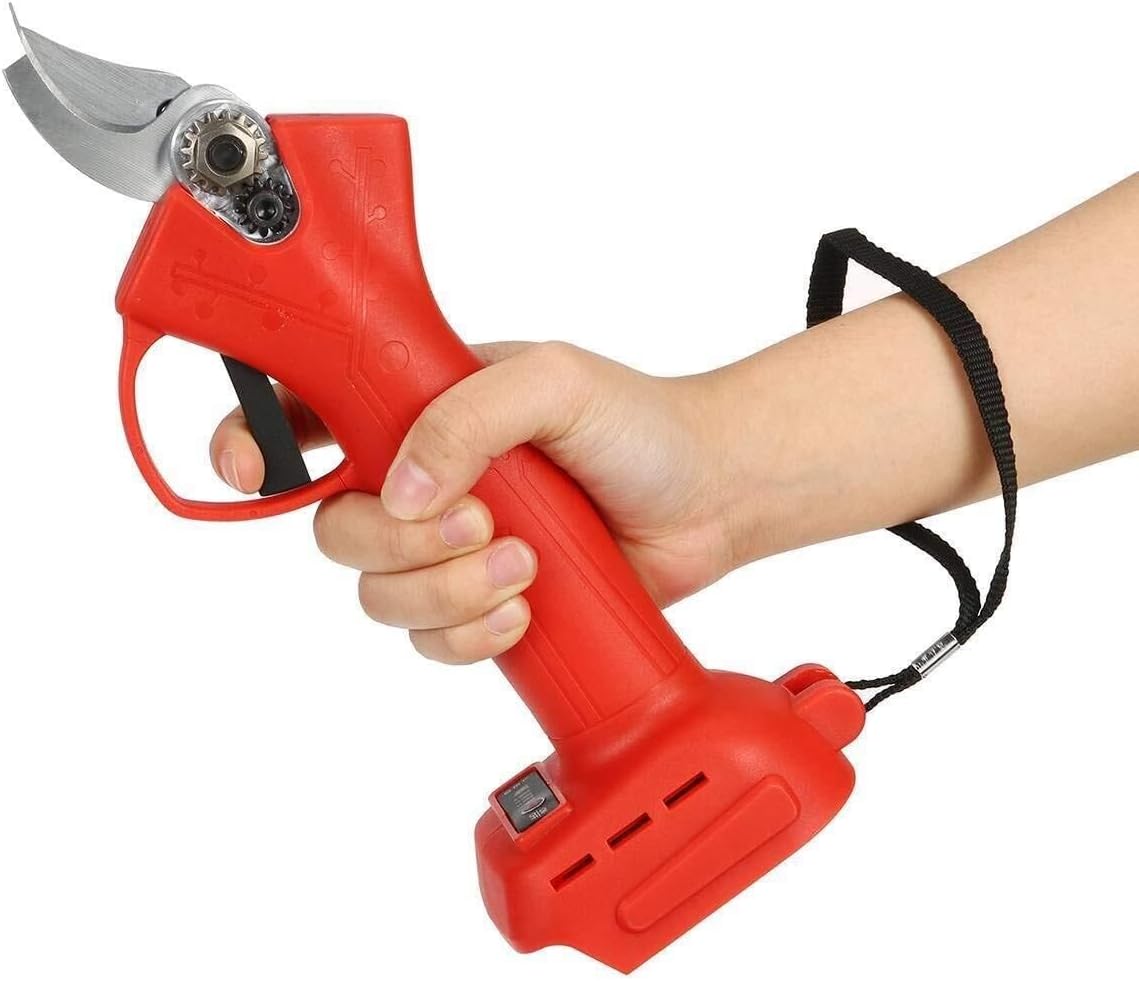 18V Electric Pruning Scissors, Cordless Garden Pruner Secateur, Branch Cutter for Trees, Shrubs, and Orchards, Max 30mm Cutting Diameter