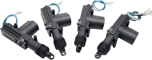 Miniatura 3 de Riloer - Actuador de bloqueo de puerta con motor de automóvil, kit de conversión universal de control central de automóvil de 12 V para vehículos de