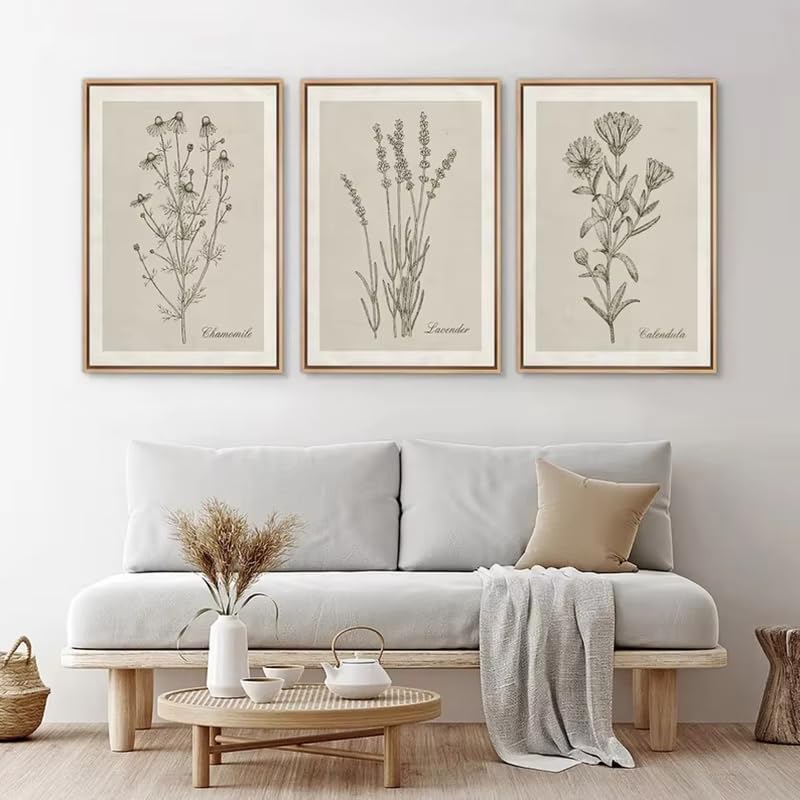 Affiches botaniques de fleurs sauvages pour illuminer votre salon - 2