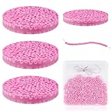 3Pcs Skin Picking Fidget Toys, Picking Fidget Toy, Portable Fidget Toy Adult, Valentines, Christmas, Halloween, Party Favors, Prizes for Adult with Pink, Classroom Must Haves(6CM/2.93IN)