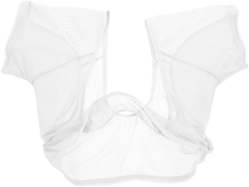 Healifty Invisible Underarm Sweat Vest for Women, Breathable Armpit Pads Reusable Undershirt Washable Sweatproof Protector Top for Shirts