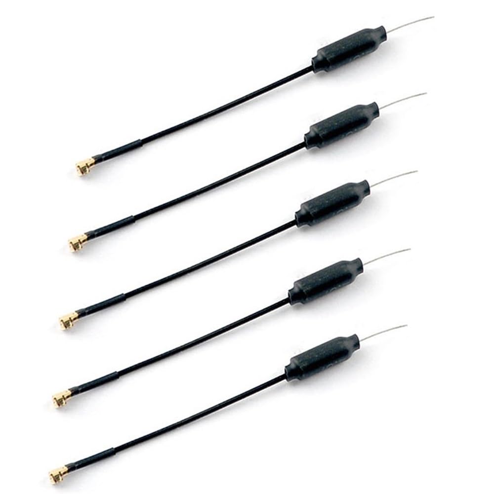 Antena FPV 5.8G nano dipolo lineal de 75mm conector uFL ipex para drone micro M8 5 uds 2