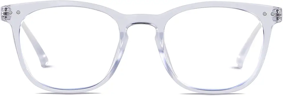 Óculos com armação pequena com bloqueio de luz azul para mulheres, homens, óculos de computador, bloqueador de luz azul, adolescentes