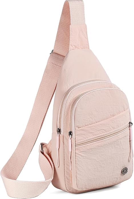 Casual Small Sling Bag for Women Men Stylish Crossbody Daypack Travel Lightweight Chest Backpack-image-26