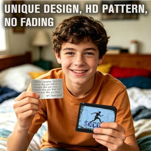 Image of Kids Wallet for Boys, Cool Wallets for Teen Son Ages 4 5 6 7 8 9 10 11 12 13 14 15 16, Leather Bifold Purse with Coin Pocket ID Window, Christmas Birthday Gift for Kid Men Boy Youth Guys