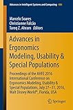  Advances in Ergonomics Modeling, Usability & Special Populations: Proceedings of the AHFE 2016 International Conference on Ergonomics Modeling, Usability ... and Computing Book 486) (English Edition)