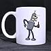 Thorea Refreshus Cool Smoking Bender Futurama Taza blanca de diseño personalizado Taza de café/té de 11 oz