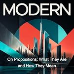 Cover of On Propositions: What They Are and How They Mean