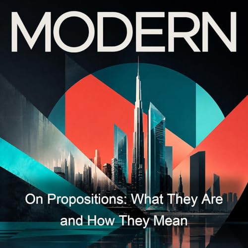 On Propositions: What They Are and How They Mean cover art